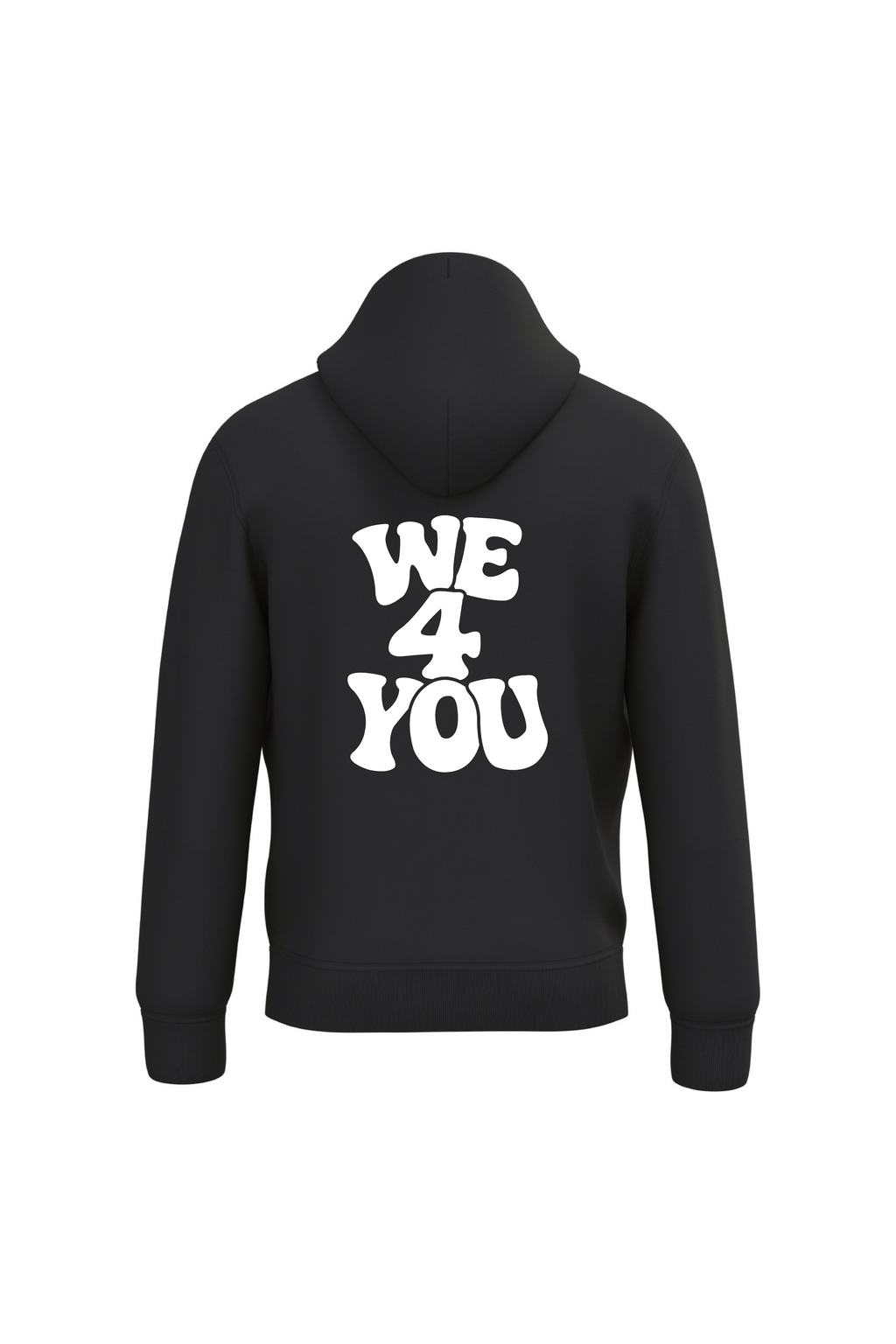 Hoodie - schwarz - unisex - we4you