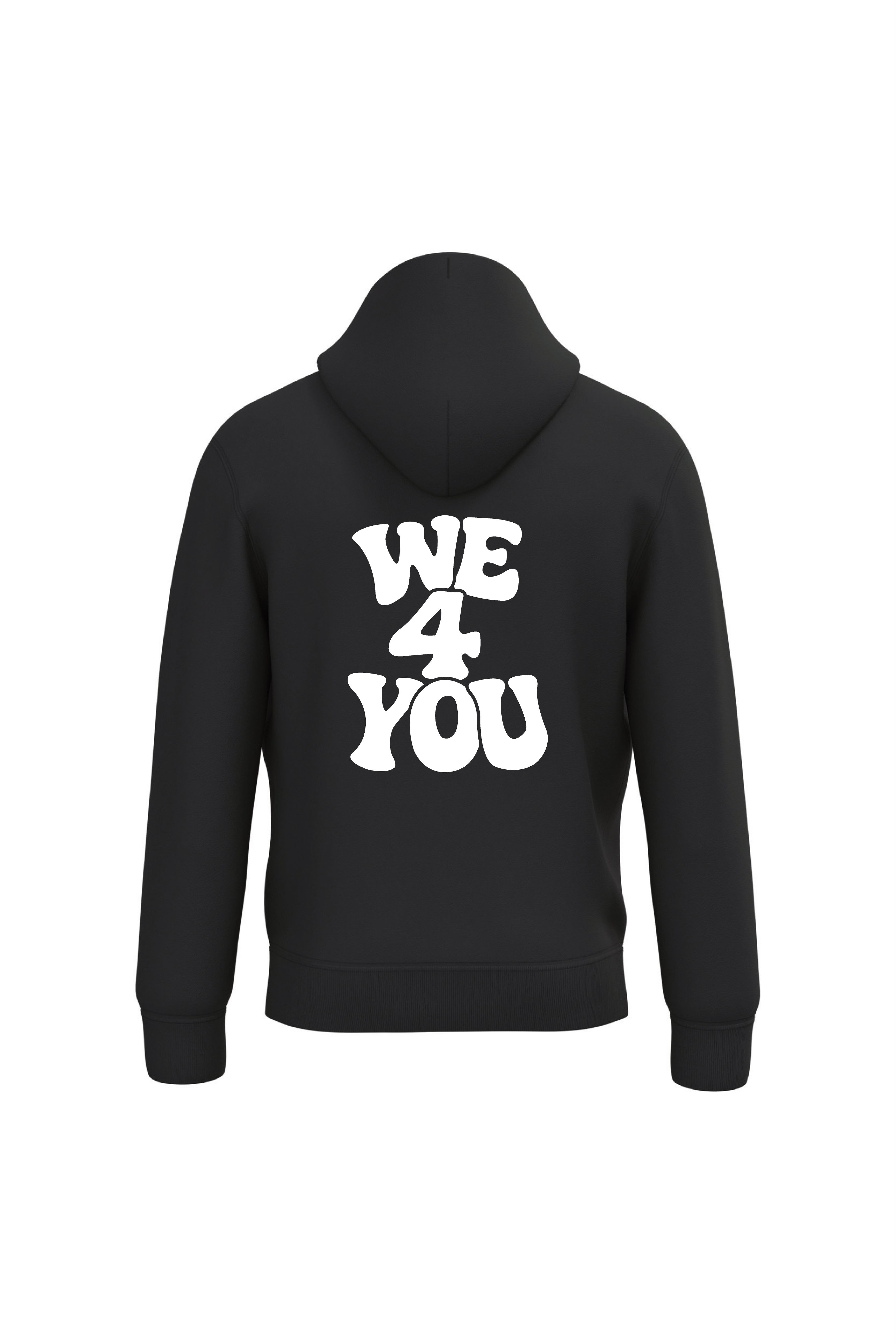 Hoodie - schwarz - unisex - we4you