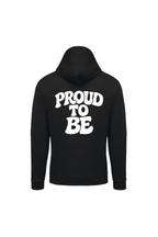 Zip Hoodie - schwarz - unisex - PROUD