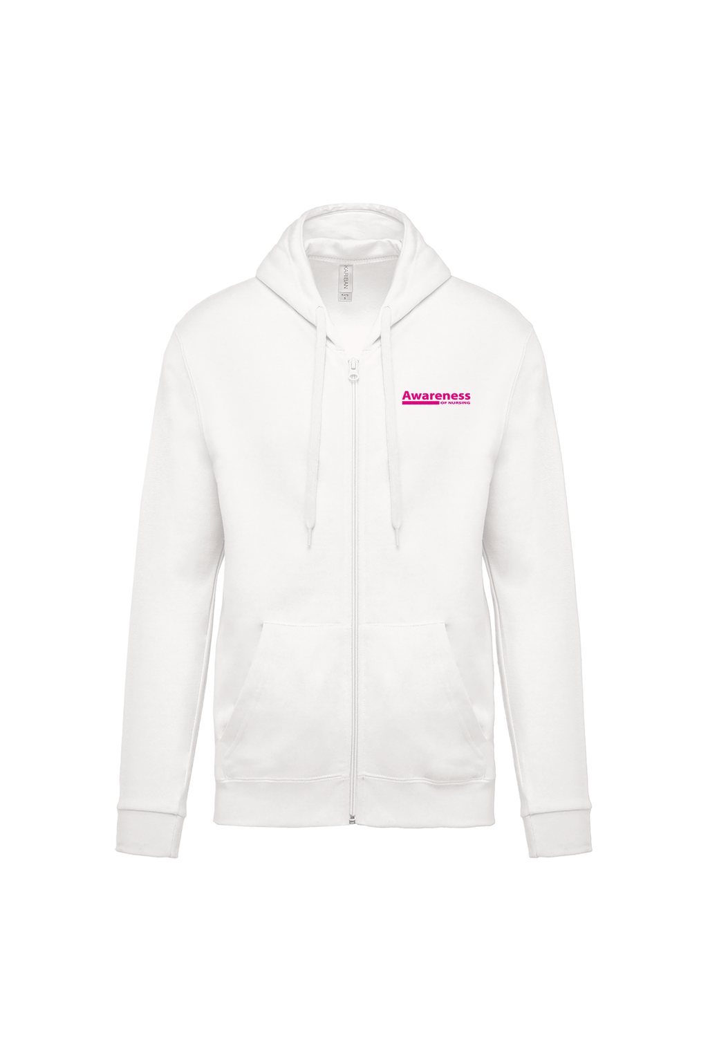 Zip Hoodie - weiß - unisex - we4you