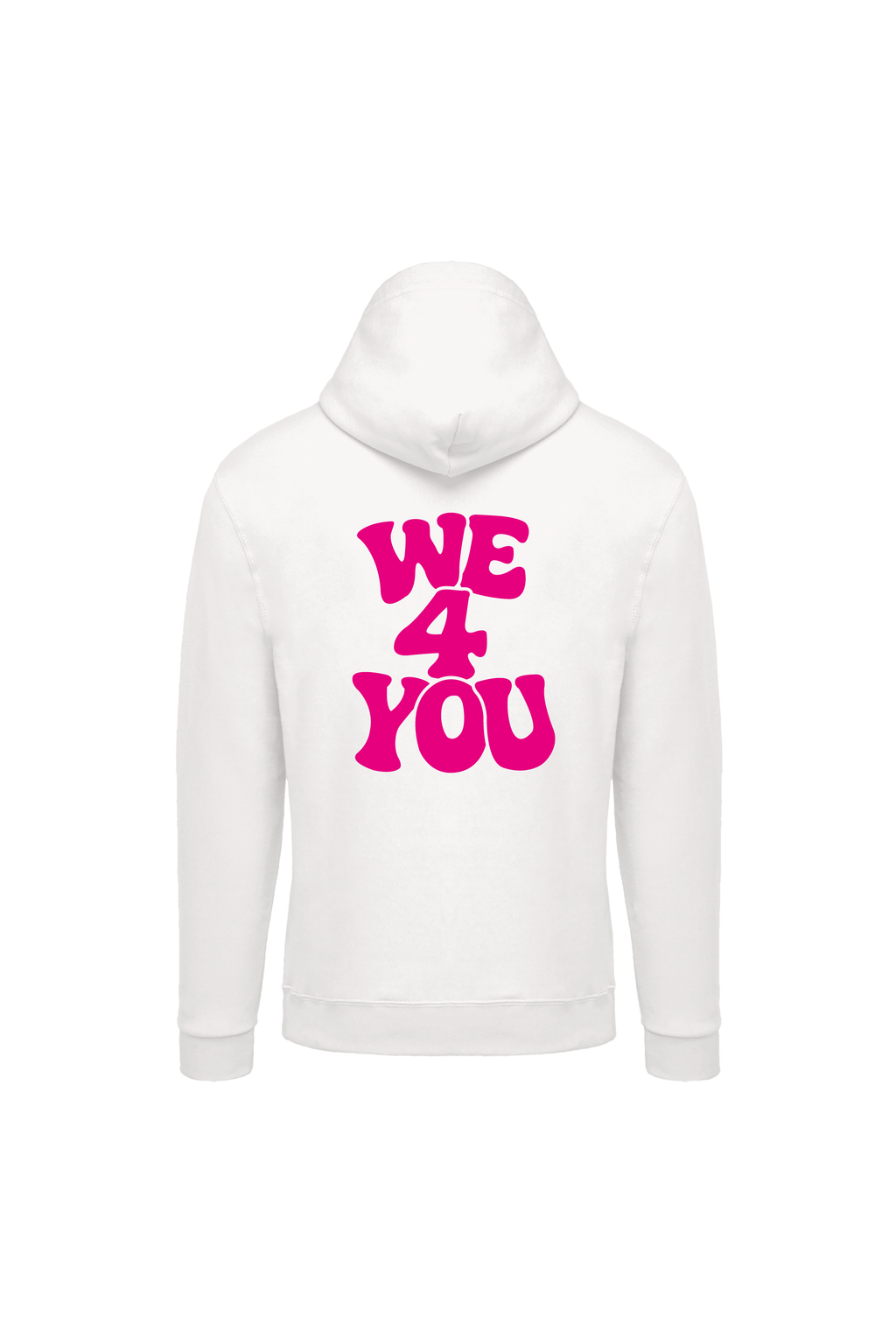Zip Hoodie - weiß - unisex - we4you