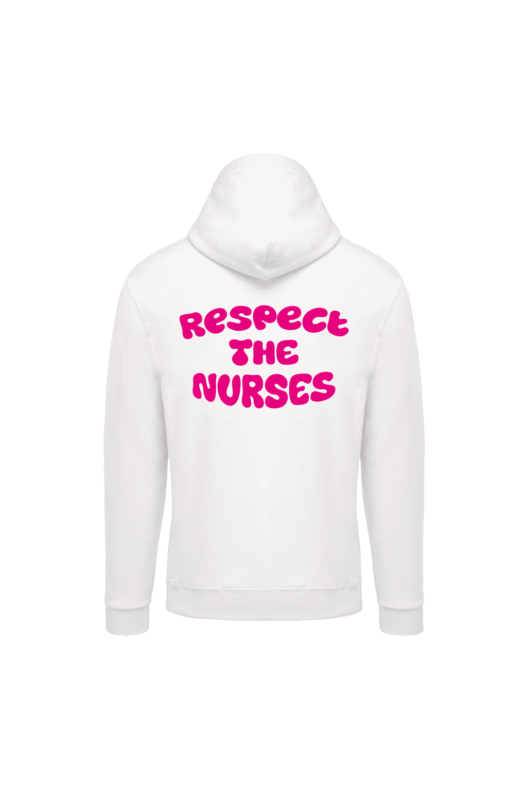 Zip Hoodie - weiß - unisex - RESPECT
