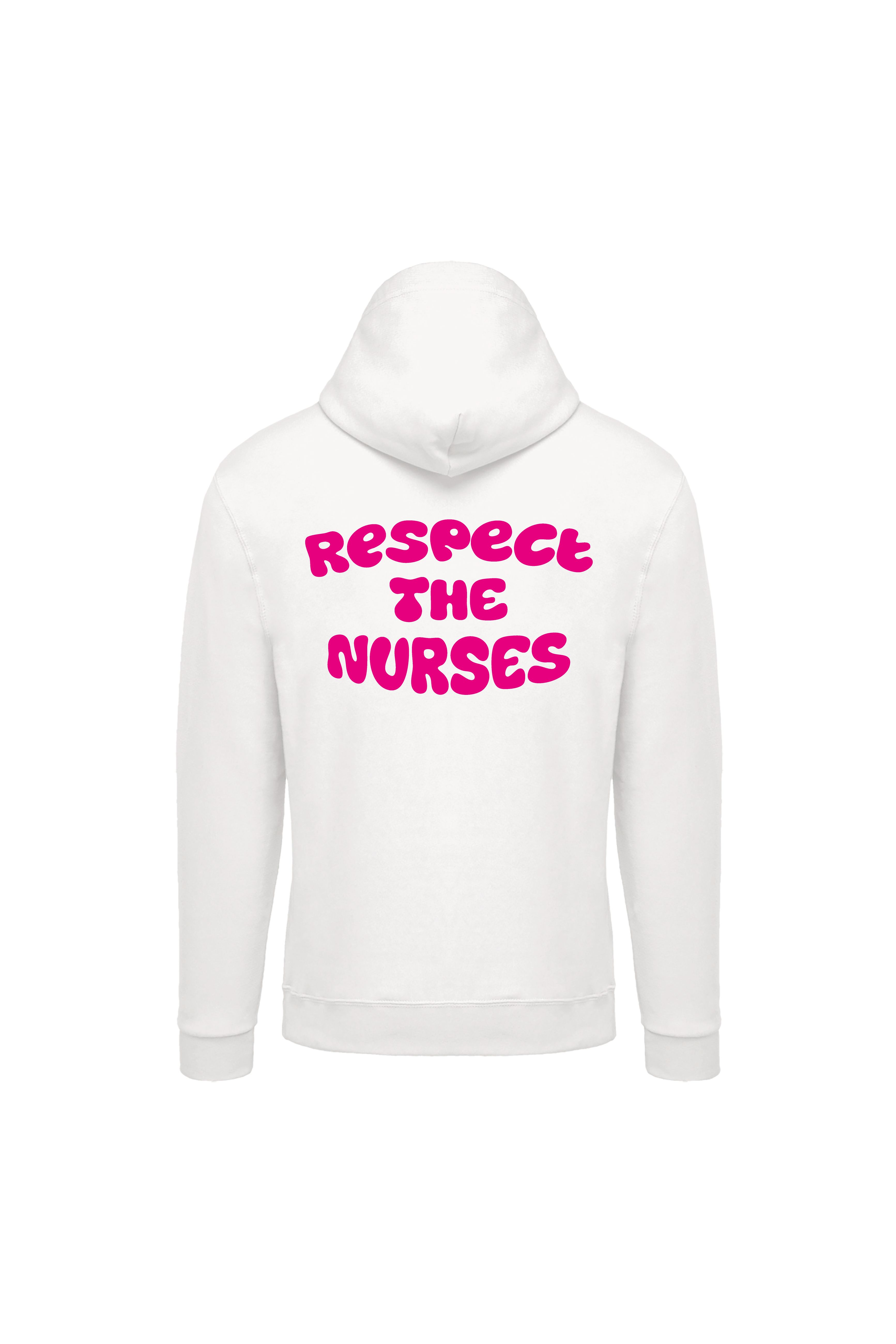 Zip Hoodie - weiß - unisex - RESPECT